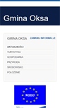 Mobile Screenshot of oksa.pl